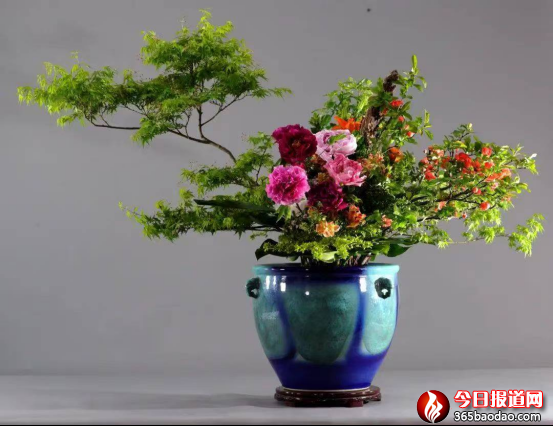 丁再獻題聯:走近插花文化藝術家袁乃夫1804.png